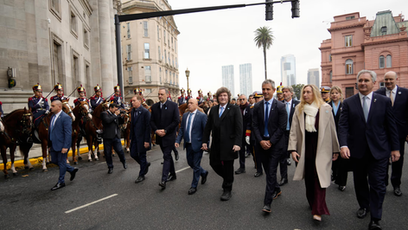 Tras la vigilia en Tucumán, Milei encabezó el Tedeum oficial junto a su Gabinete