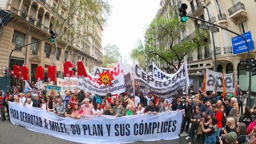Marcha de la Bronca: la izquierda marchó contra el gobierno de Milei y dejó un claro mensaje a la cúpula gremial