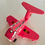 Miniature : Avion en bois  Rose jouet