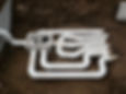 top view of network of pipes