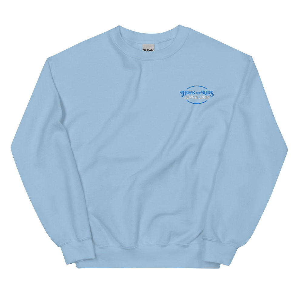 Nostalgia - Cozy Embroidered Sweatshirts | Hope for Kids Inc.