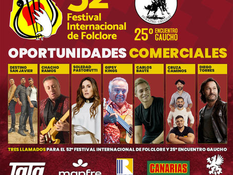 Durazno presentó la grilla del 52º Festival Internacional de Folclore.