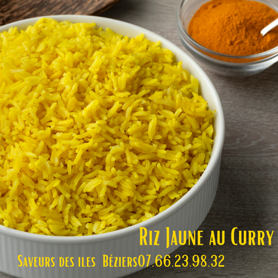 Riz jaune au curry