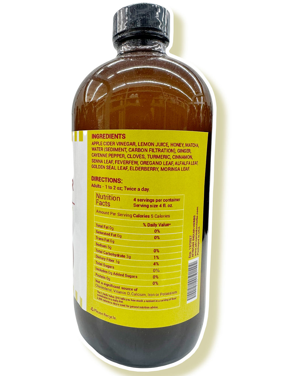 Thumbnail: AIH ORGANIC APPLE CIDER TONIC FORMULA