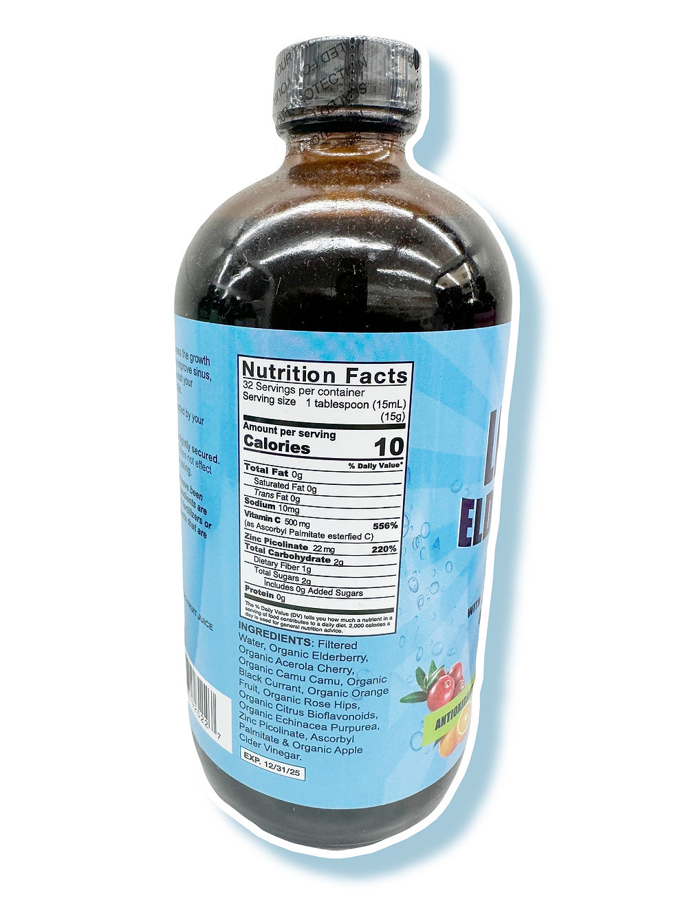 Thumbnail: NATURAL HERBAL LABS  LIQUID ELDERBERRY BLEND