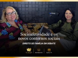 Nesta quarta-feira, às 17h, vai ao ar mais uma edição do programa Direito no Ar, transmitido pela Web Rádio RCD.