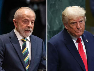 Lula pede a Trump que retire tarifa de 40% sobre exportações brasileiras