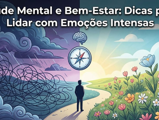 Saúde mental e bem-estar: orientações práticas para lidar com emoções intensas