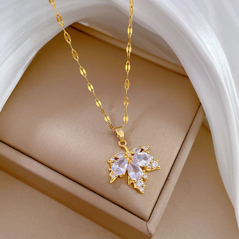 Thumbnail: Aurora Leaf Necklace