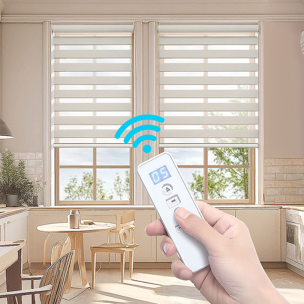 Custom window treatments - smart-motorized window treatments