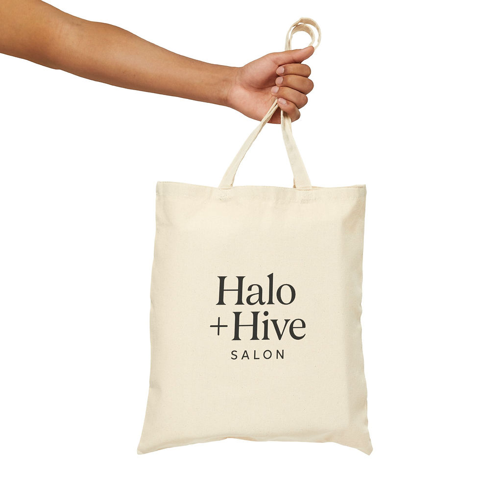 Thumbnail: Halo Cotton Canvas Tote Bag