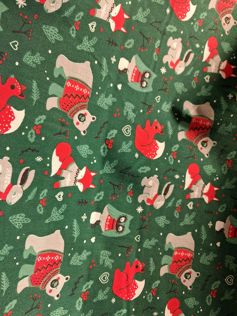 Thumbnail: Xmas poly cottons