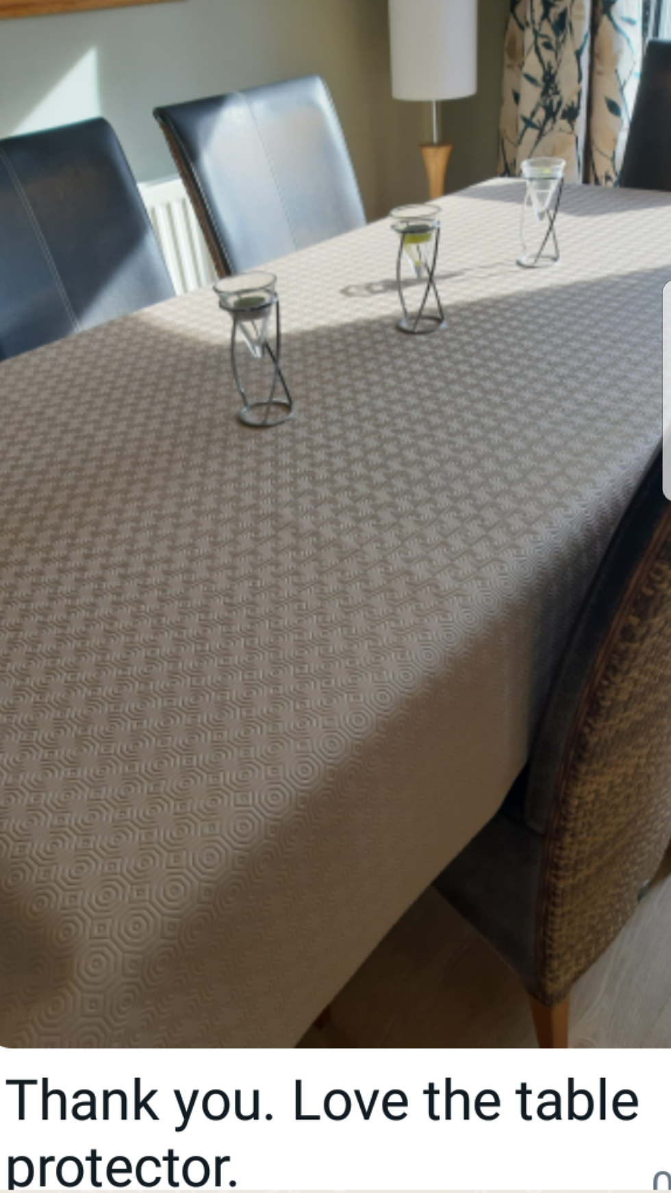 Thumbnail: Heat resistant table protector