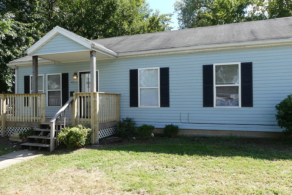 view of the front of the house