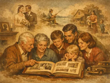 How a Family Legacy Book Brings Stories Home