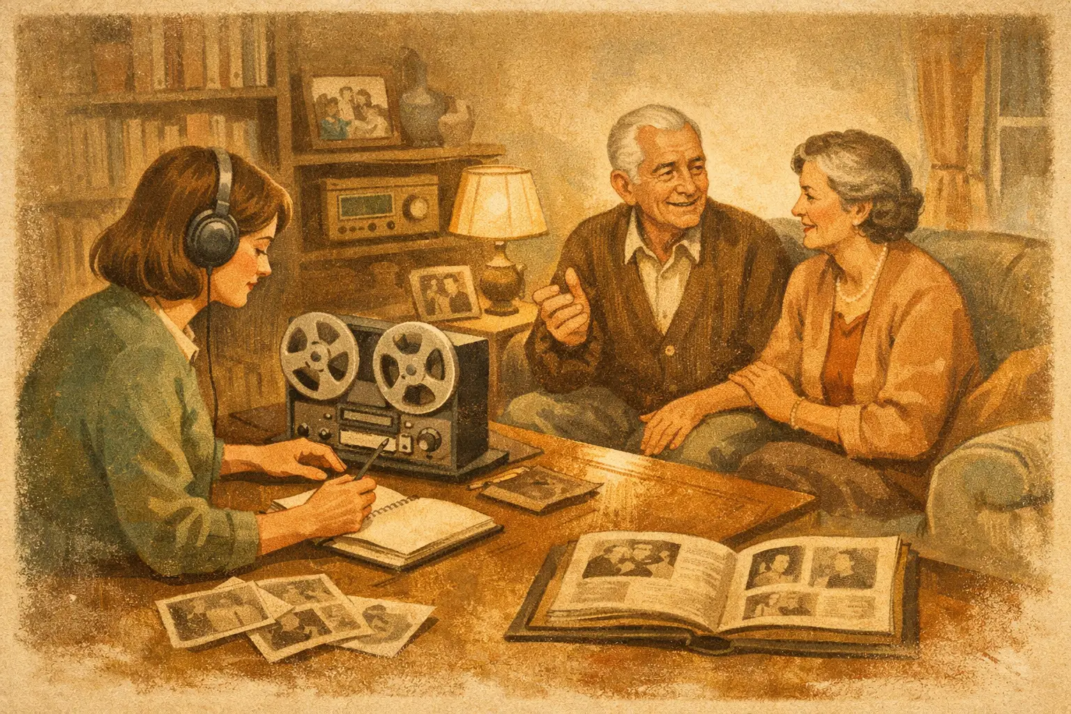 Parent Story Preservation That Feels Personal