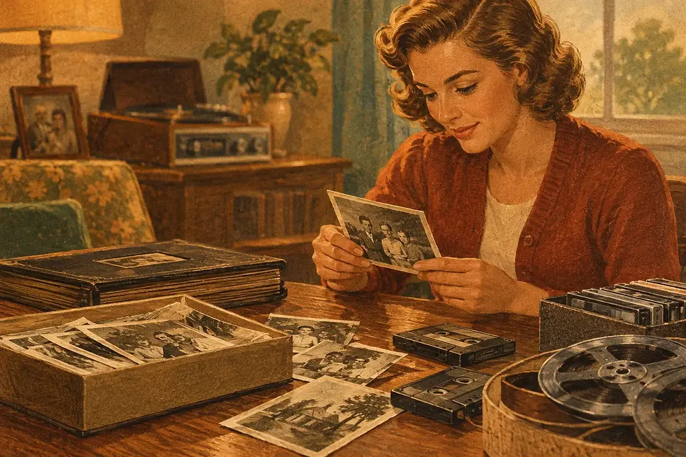What to Do With Old Family Recordings Now