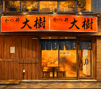 かつ丼大樹　大須