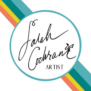 Sarah Cochran Artist is a local Alaskan painter and logo designer