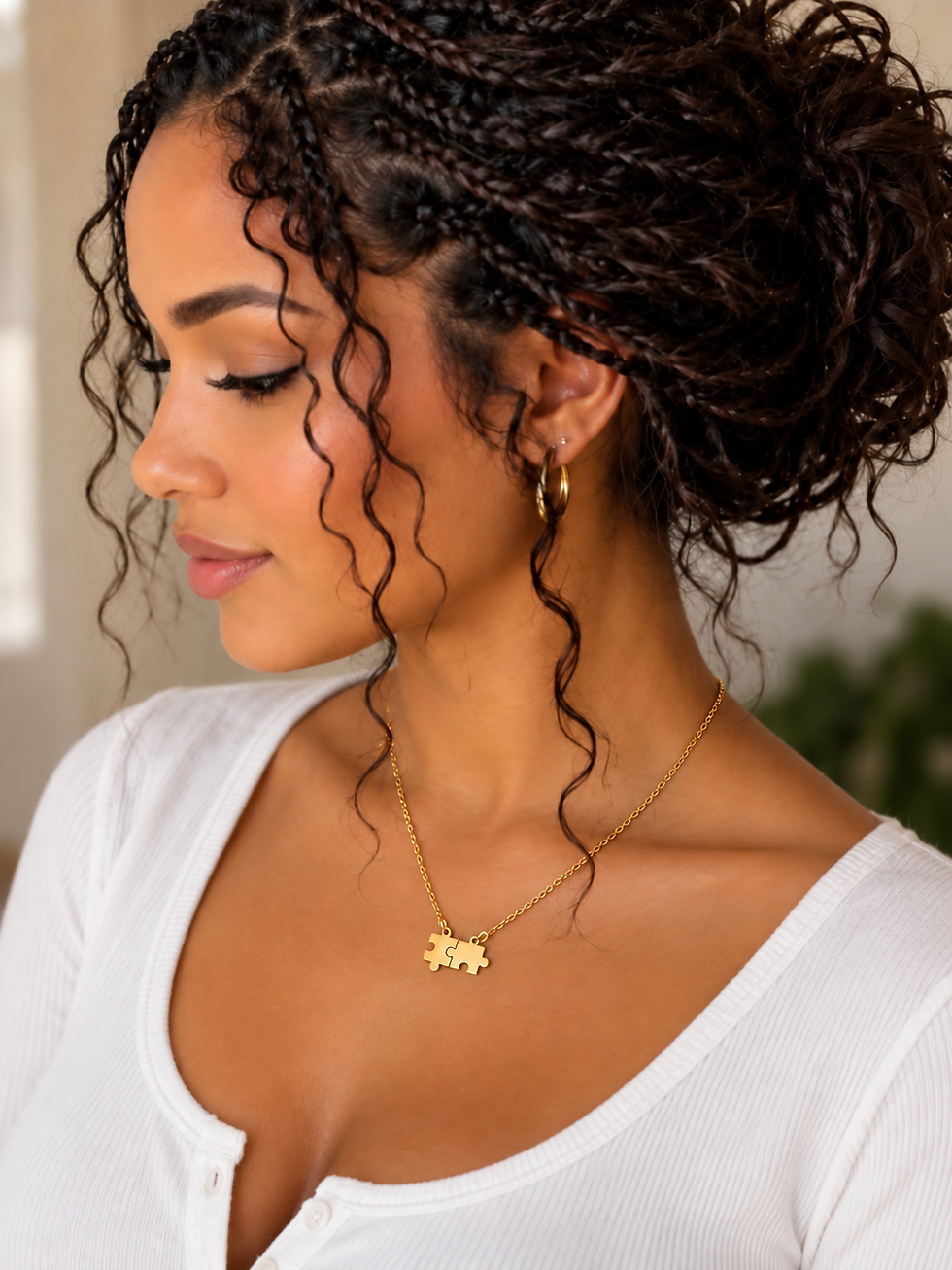 Miniature : Collier Puzzle Connexion