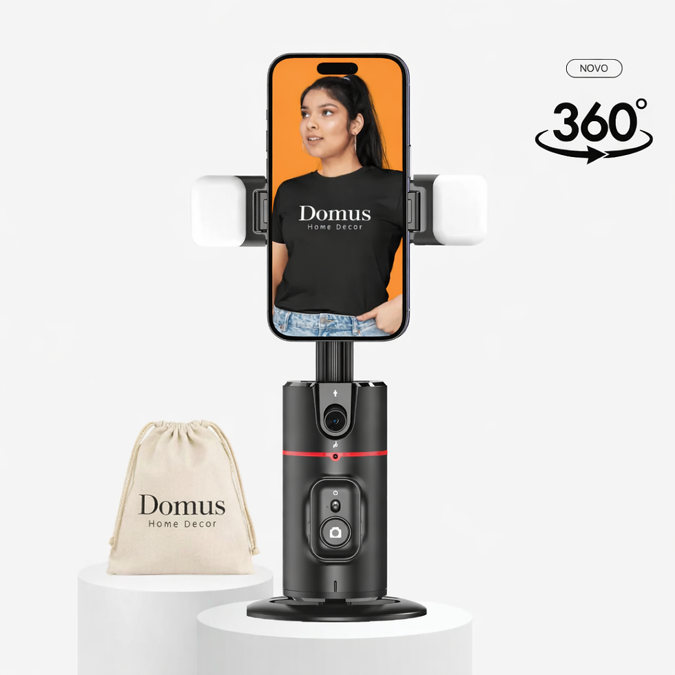 Miniatura: Estabilizador 360° Inteligente com Controle Remoto 