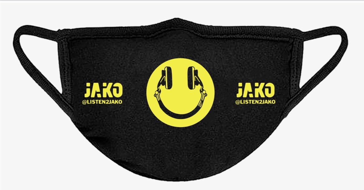 Jako - Smiley Face Headphone mask