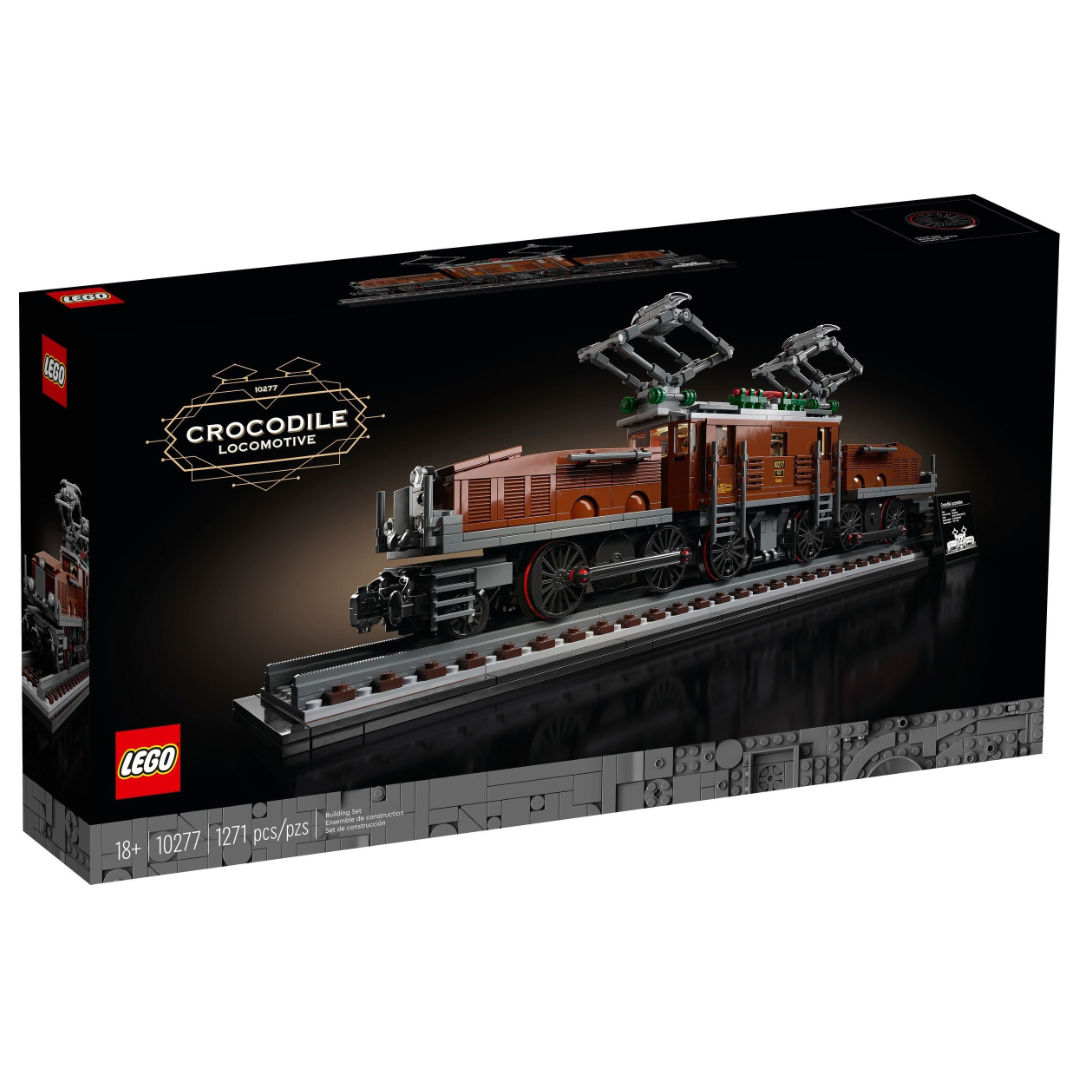 LEGO® ICONS Trains Crocodile Locomotive 10277