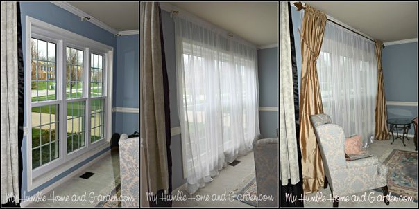 In Despair? Curtains Too Short? Too Long? Easy Little Fixes!