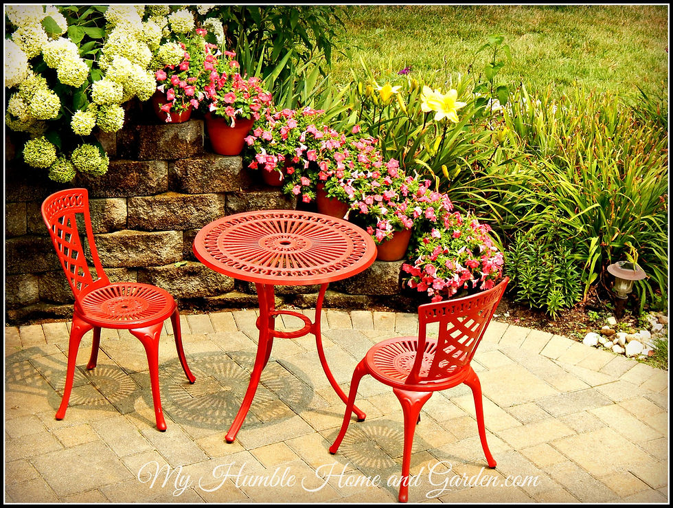Backyard Bliss on MyHumbleHomeandGarden.com