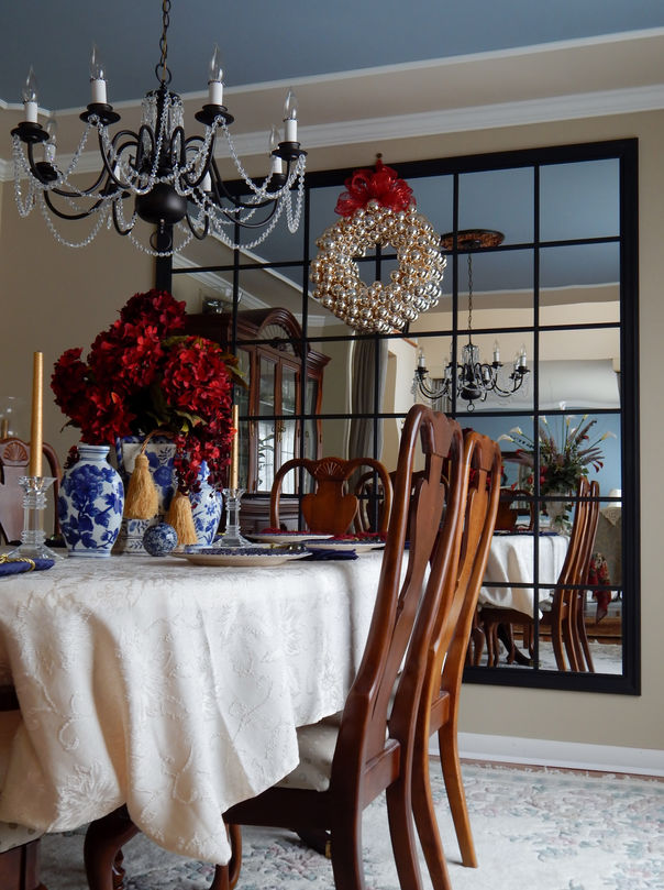 Dining Room Mirror DIY