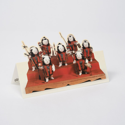 すこやか人形　〜七福神〜 やきもの人形 七福神 寿老人 陶器製 曾風作 : 小林陶芸 - 通販