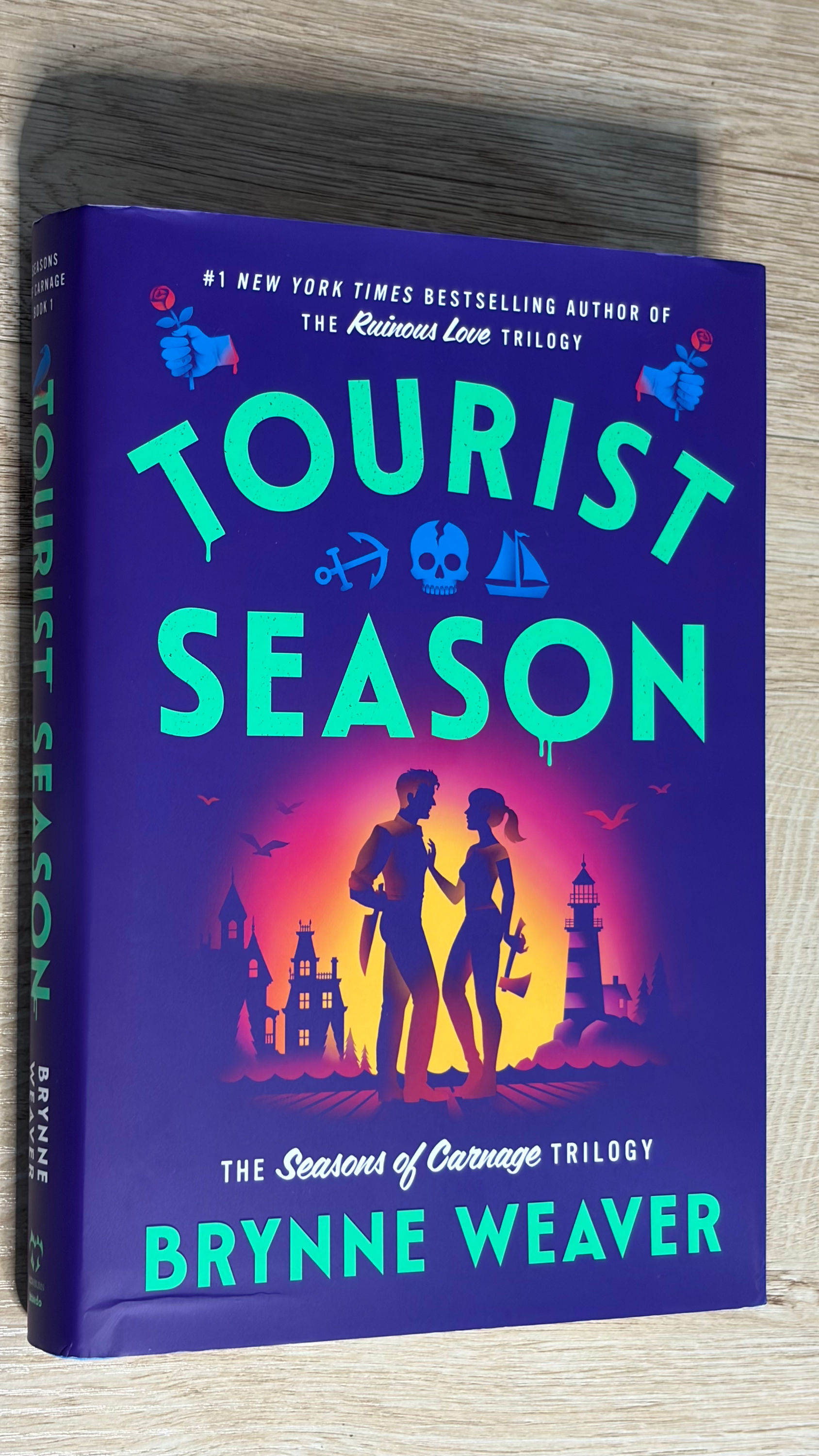 Tourist Season book cover from The Ruinous Love Trilogy