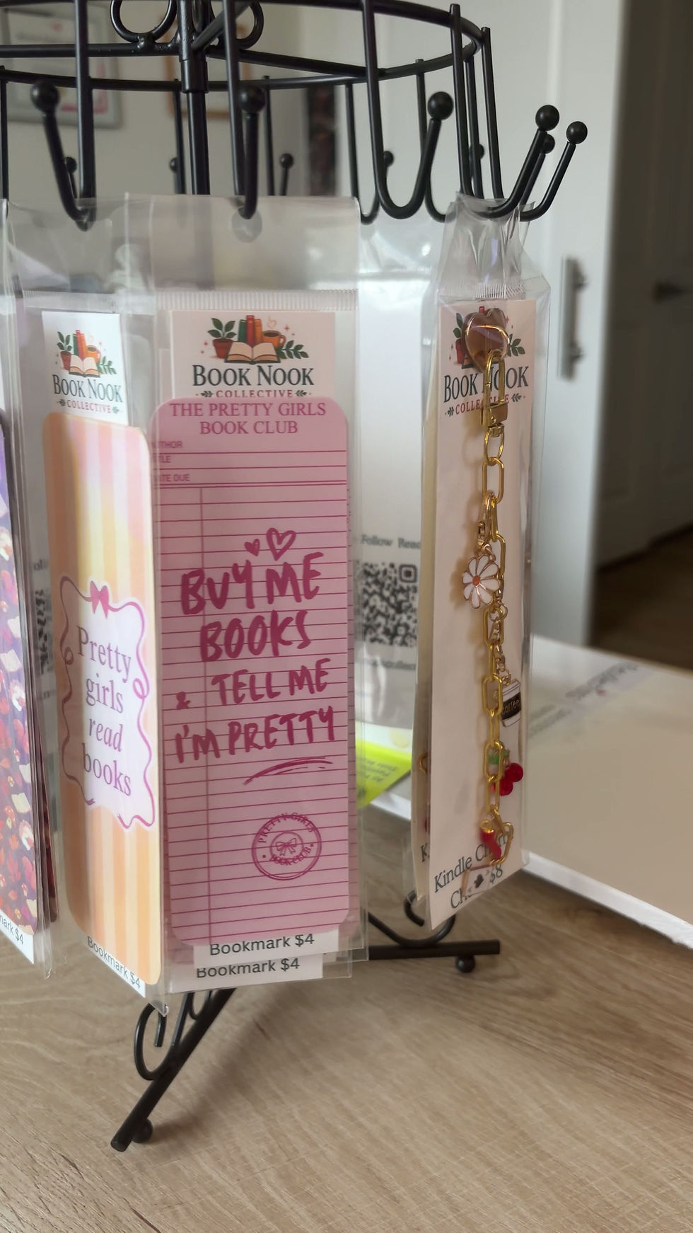 Thumbnail: Holographic Bookmarks – 2" x 6" | Laminated Bookmarks for Book Lovers