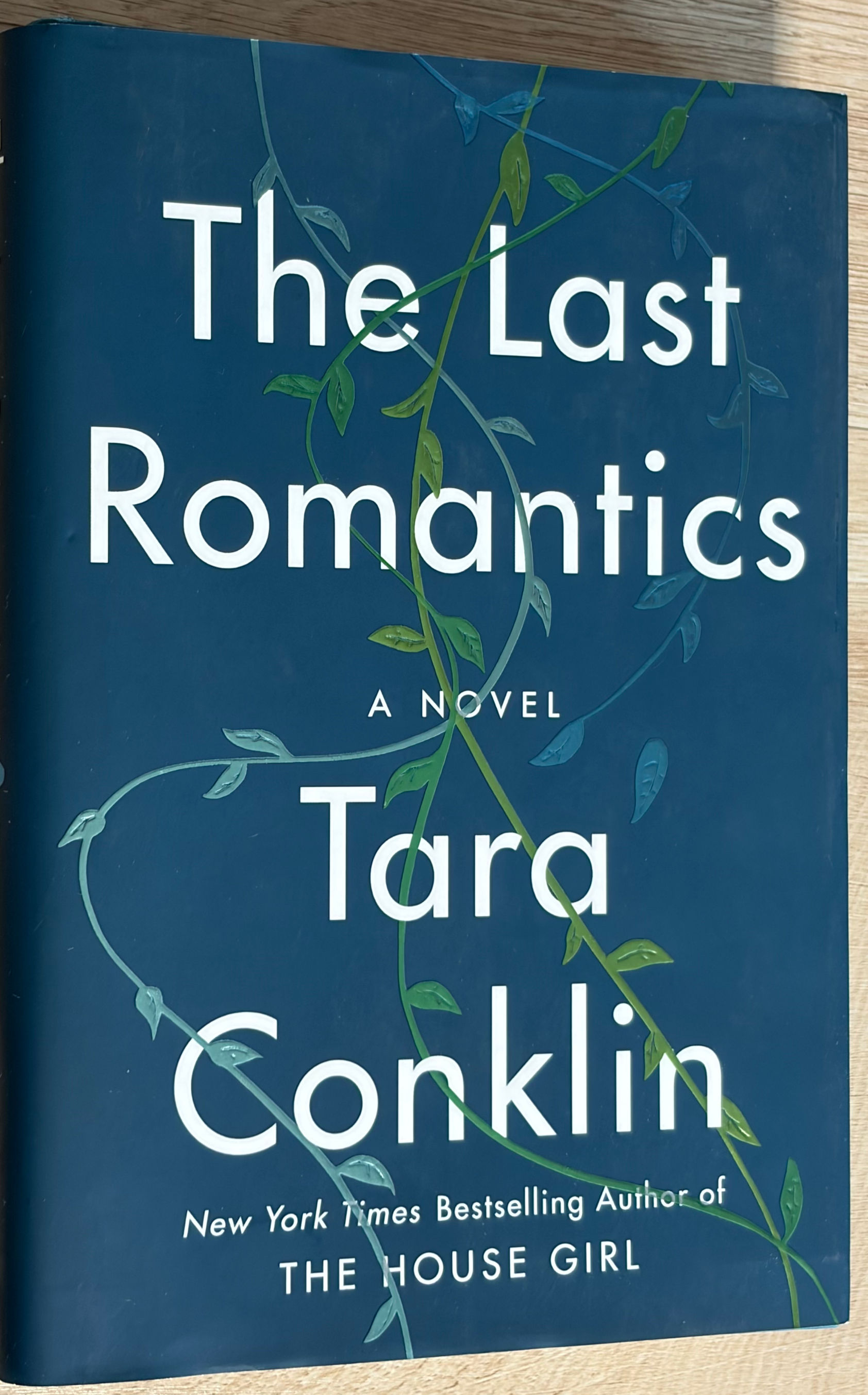 Book cover for The Last Romantics by Tara Conklin