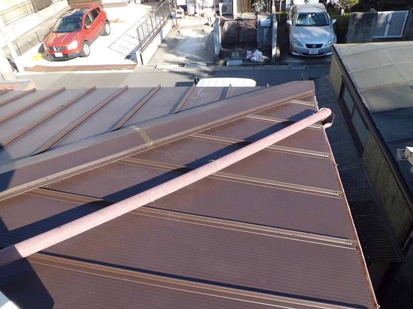 屋根トタン張替え工事