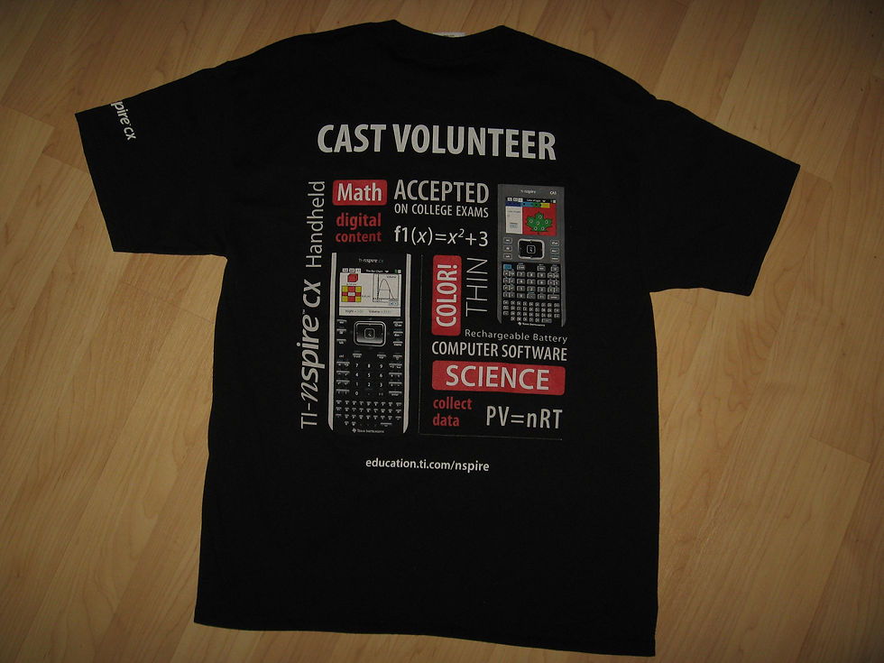 Thumbnail: Texas Instruments TI-NSpire CX Tech Tee - Medium