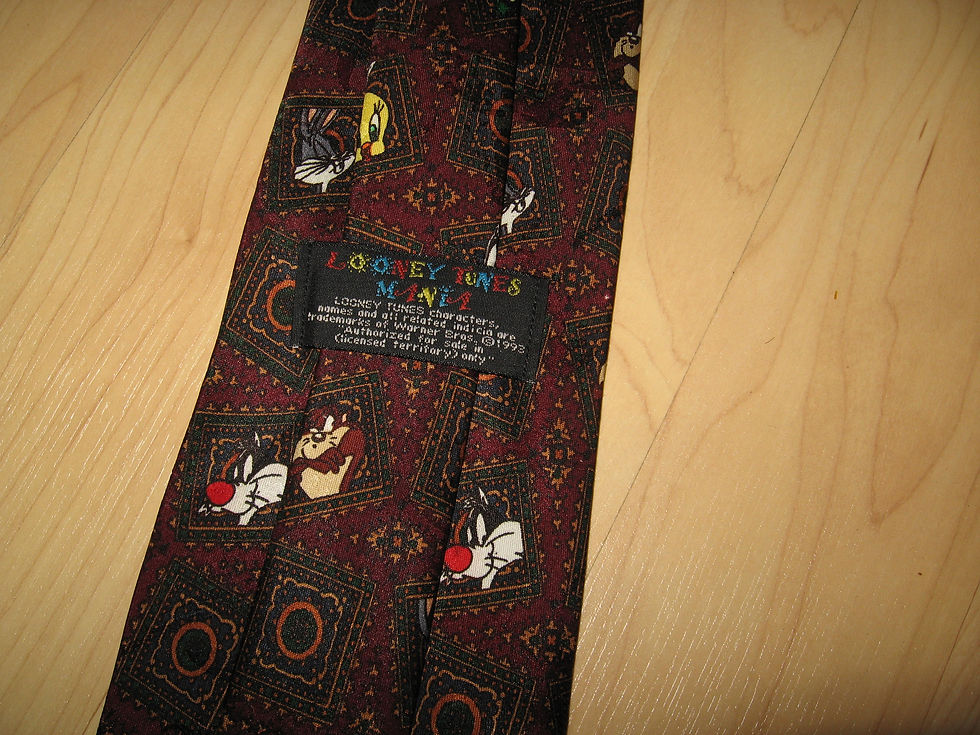 Thumbnail: Looney Tunes Marvin Martian Bugs Bunny Necktie