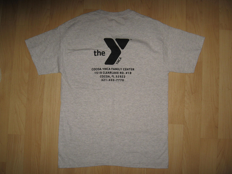 Thumbnail: Cocoa Florida Holiday Candy Cane Run Tee - Medium