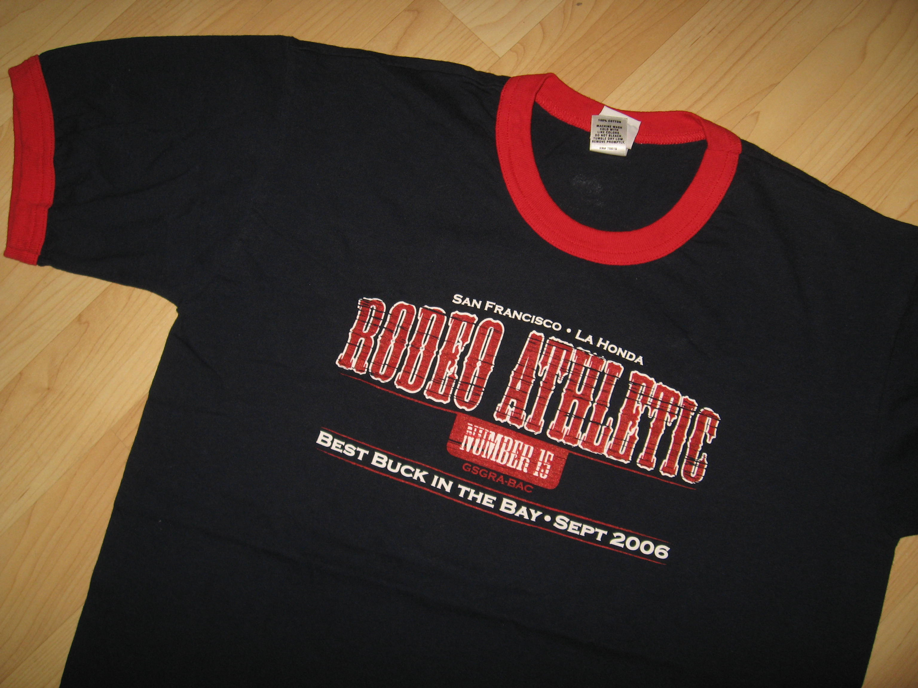 Gay Rodeo Best Buck 2006 San Fran Tee - Medium