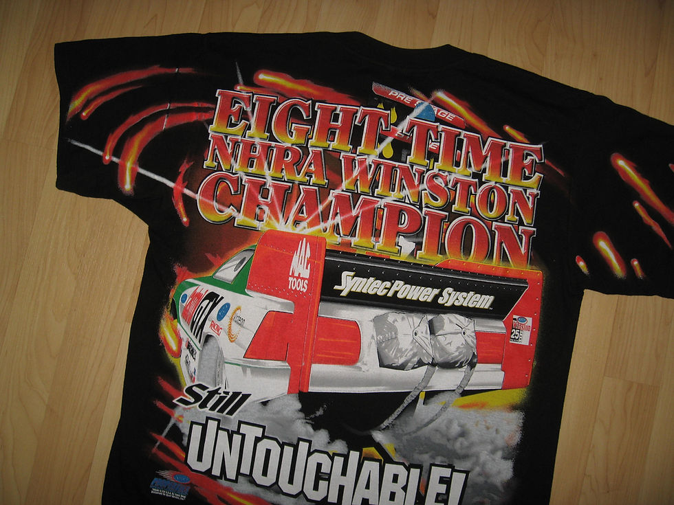 Thumbnail: John Force 1998 NHRA Winston Racing Tee - Large
