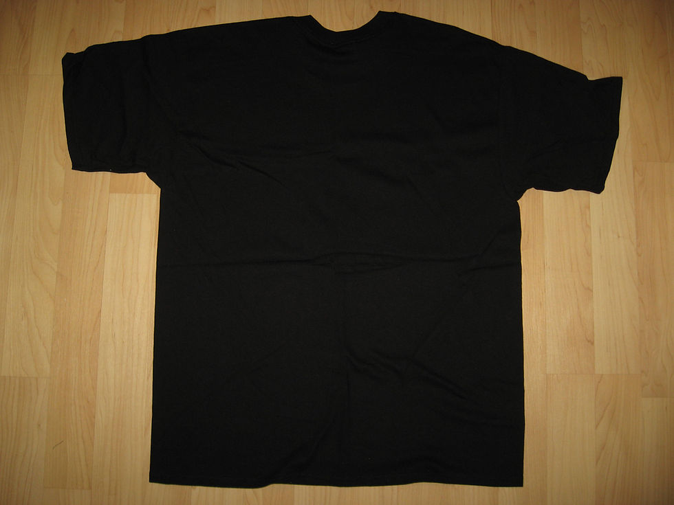 Thumbnail: P86 Indie Band Concert Tour Black Tee - XL