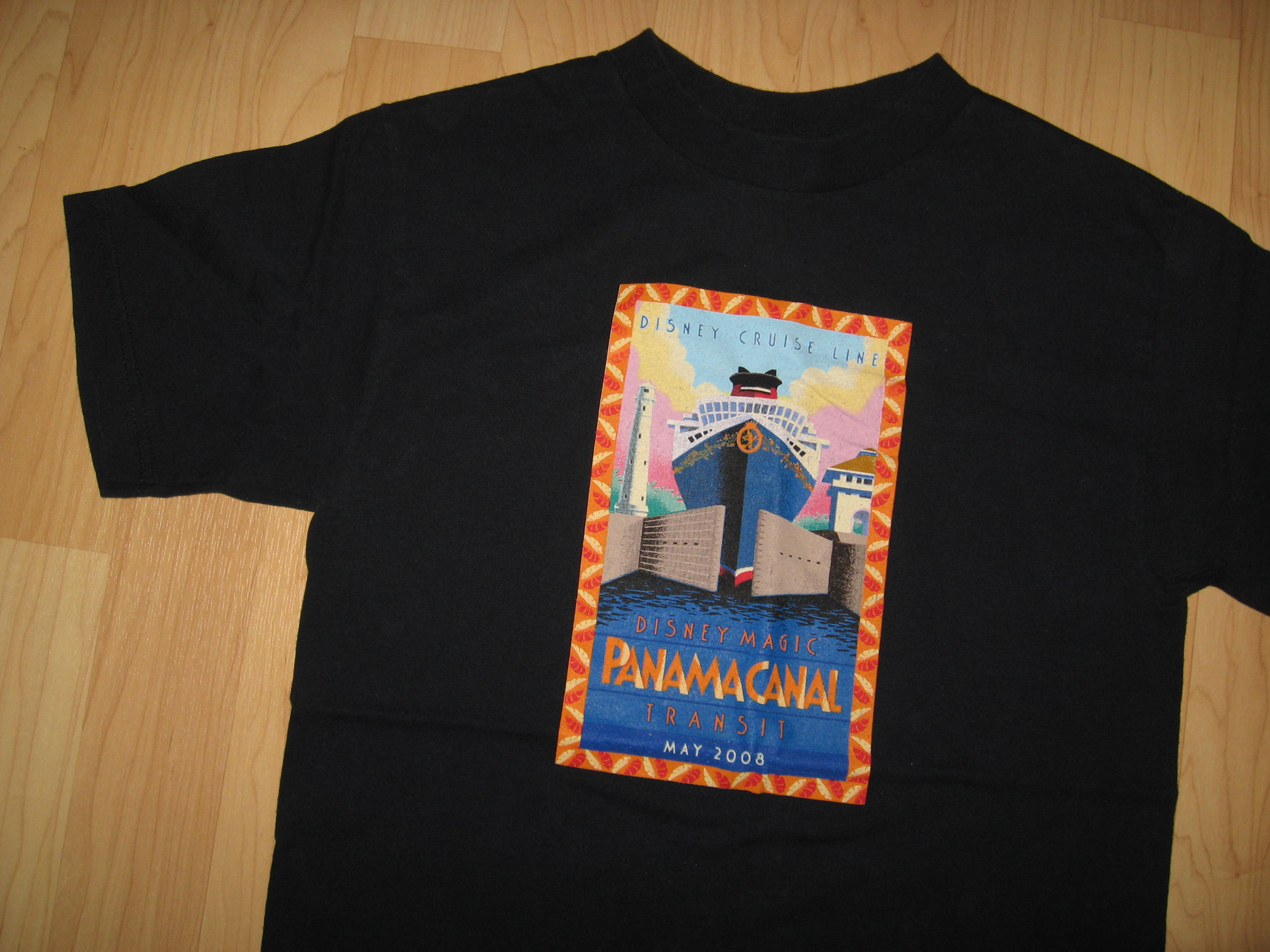 Disney Cruise 2008 Panama Ship Tee - Small