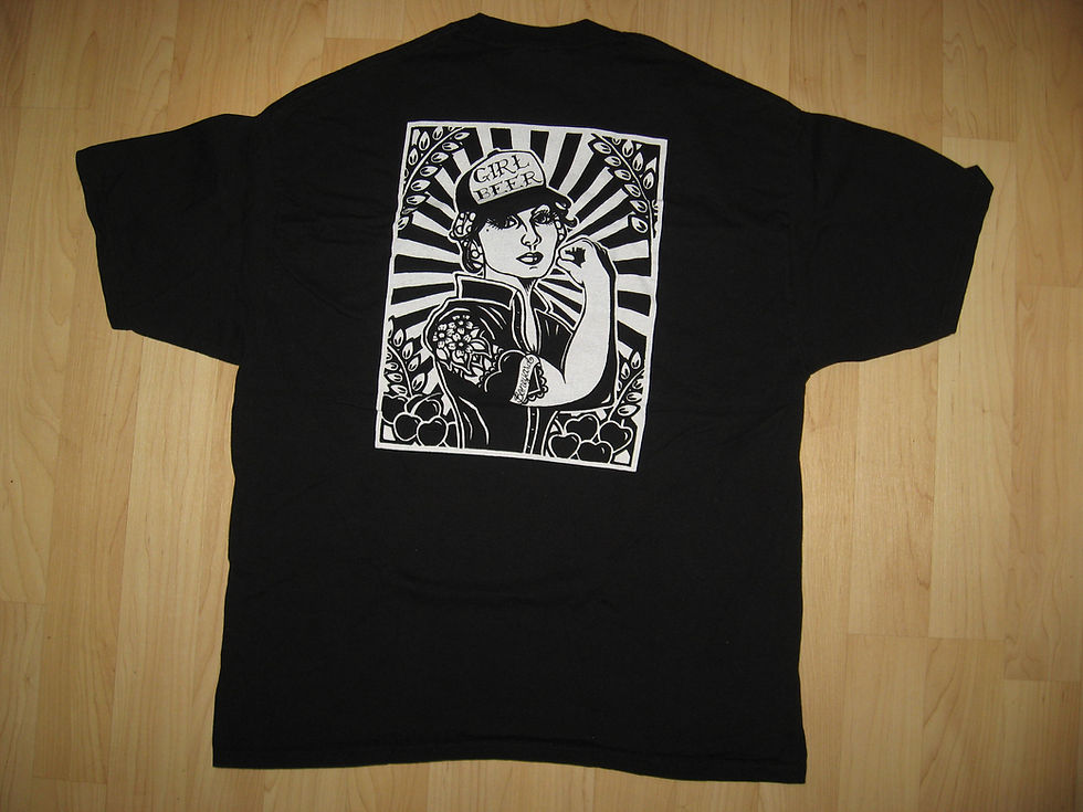 Thumbnail: Boneyard Brewery Oregon Girl Beer Tee - XL