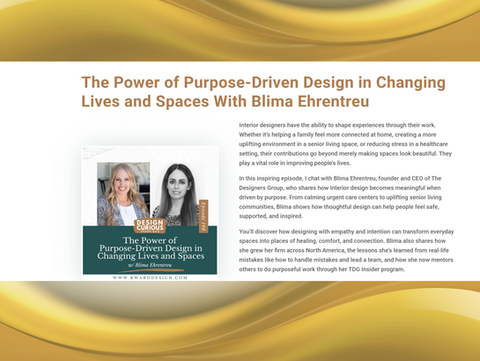 design curious: the power of purpose-driven design