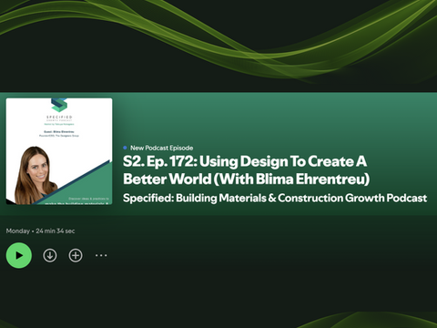 building materials and construction growth podcast blima ehrentreu