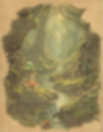 Thumbnail: Fairy Forest Instant Download Printable Various Orientations 300DPI