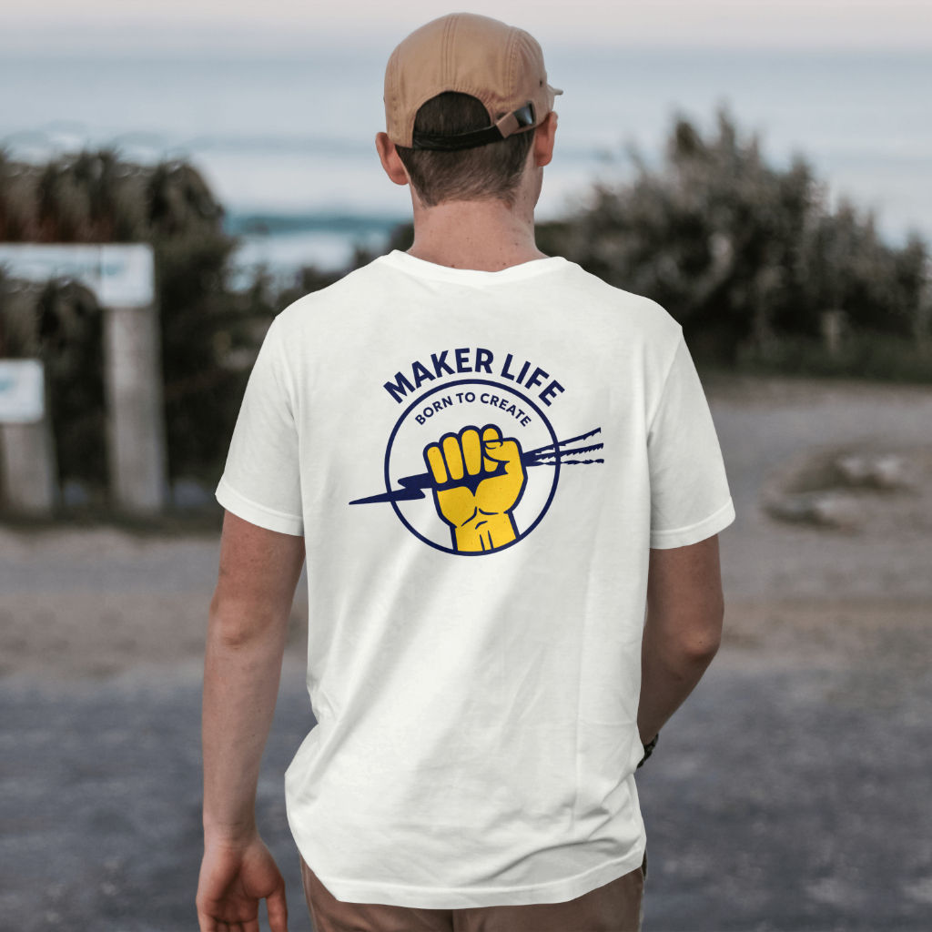 Maker Life Tee (Color Graphic)