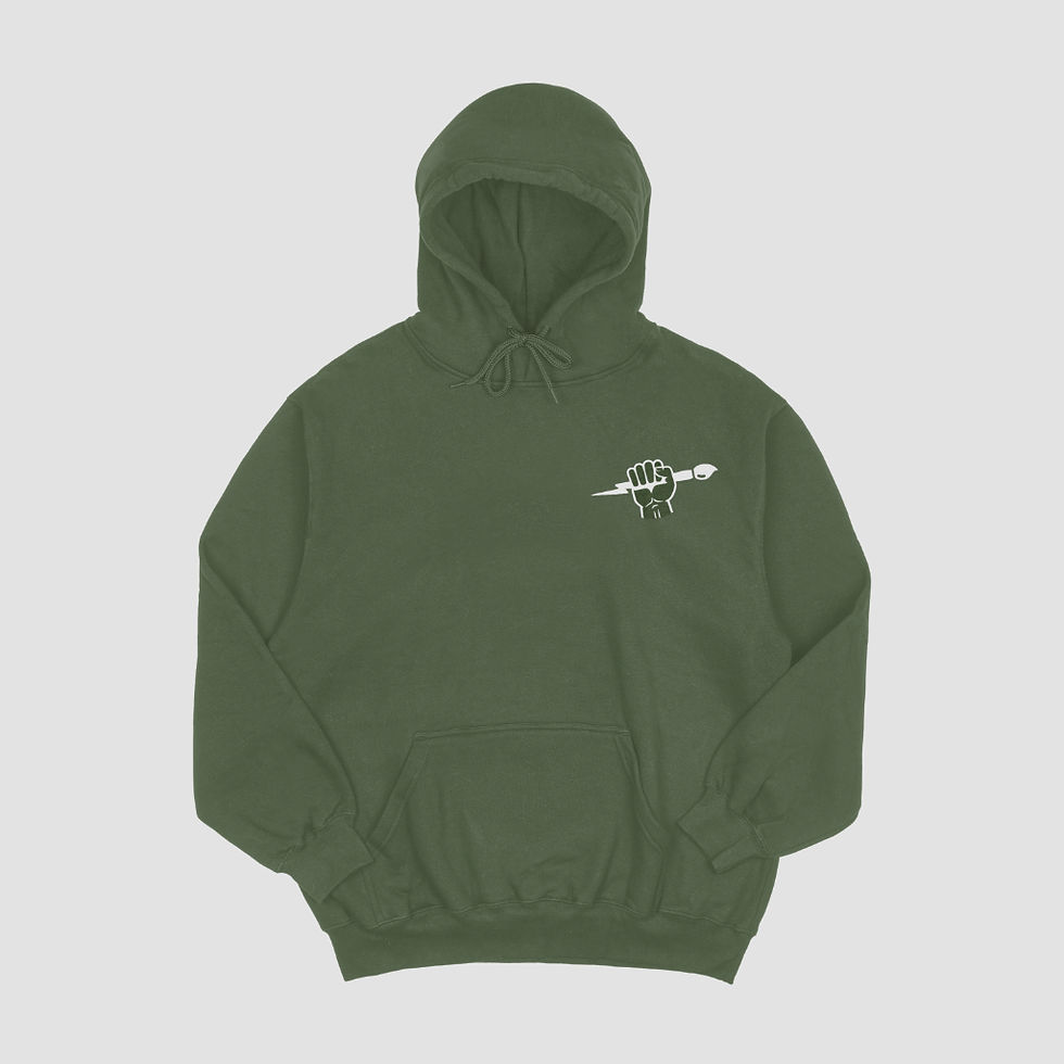 Thumbnail: Maker Life Hoodie (White Graphic)