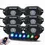 Thumbnail: RGB Rock Lights 6 Pod Bluetooth App Rockarmor 4x4