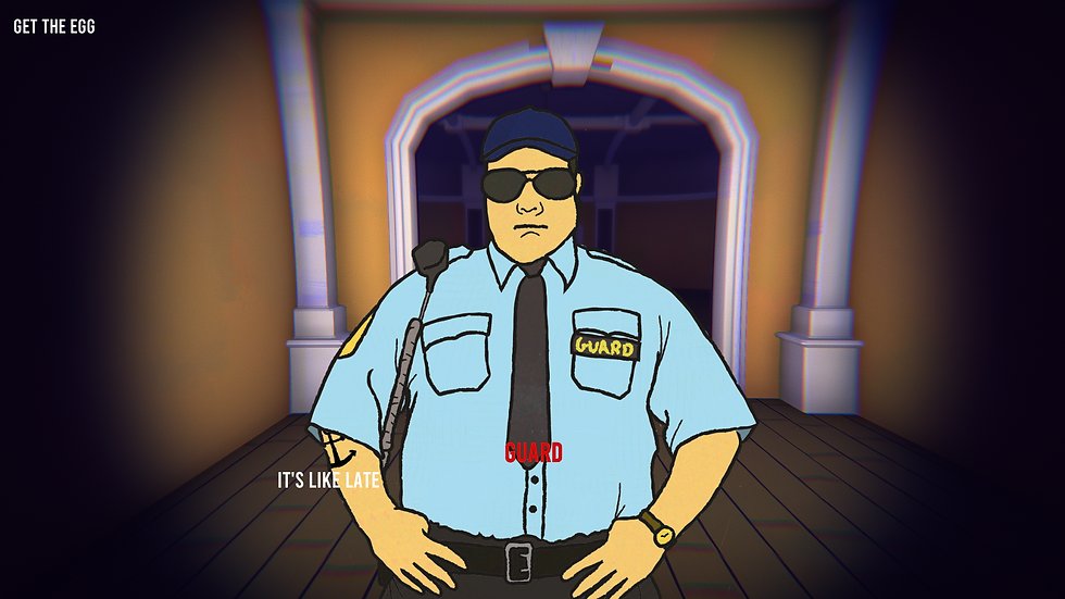 Egg Heist Security Guard